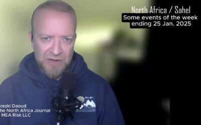 Some events shaping North Africa and the Sahel in the week ending 25 Jan. 2025