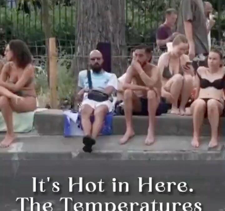 It is hot in here: Europe and NorthAfrica baking this summer. shorts