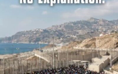 60,000 People, One Border, Zero Explanation: Morocco migrants storm Spain Ceuta shorts