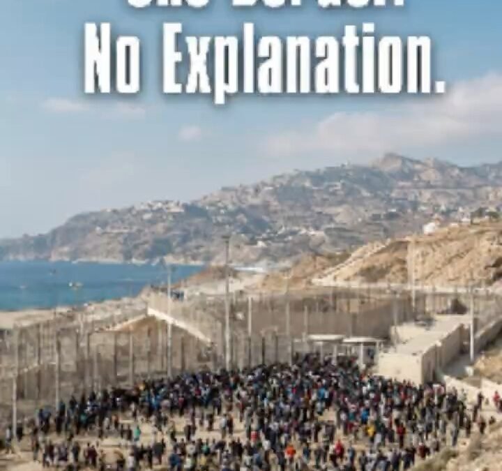 60,000 People, One Border, Zero Explanation: Morocco migrants storm Spain Ceuta shorts